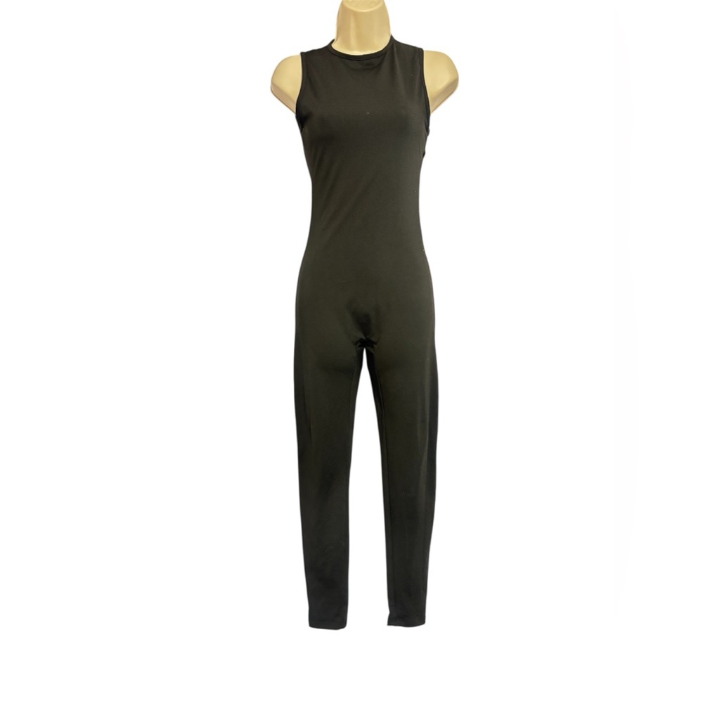 Amazon Black Sleeveless Jumpsuit